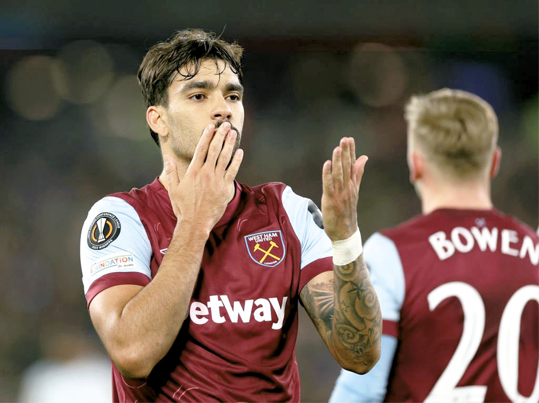 West Ham admite vender Paquetá, mas a liberação trava o negócio