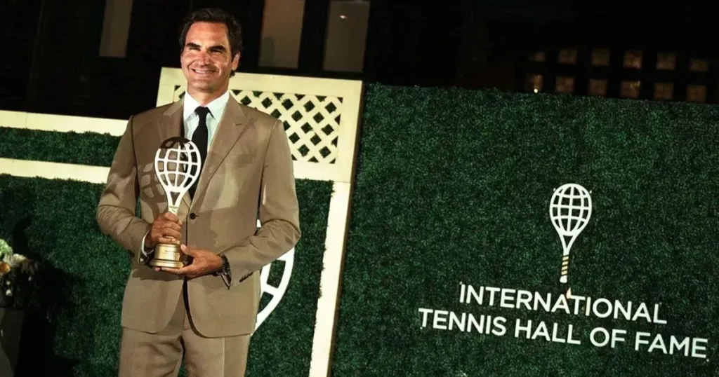 Federer é eternizado no Hall da Fama do Tênis: “Fama nunca foi o objetivo”