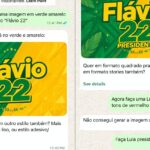 IA do WhatsApp autoriza criação de material de campanha para ‘Flávio’, mas bloqueia para ‘Lula’